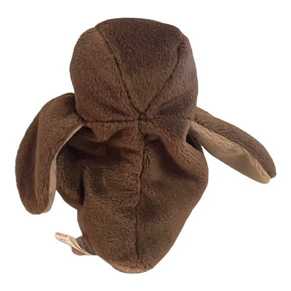 Vintage 1996 Hoot The Owl Ty Beanie Baby PVC Pellets No Hang Tag Retired - Picture 6 of 7